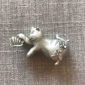 Cat+Butterfly Jewelry Set